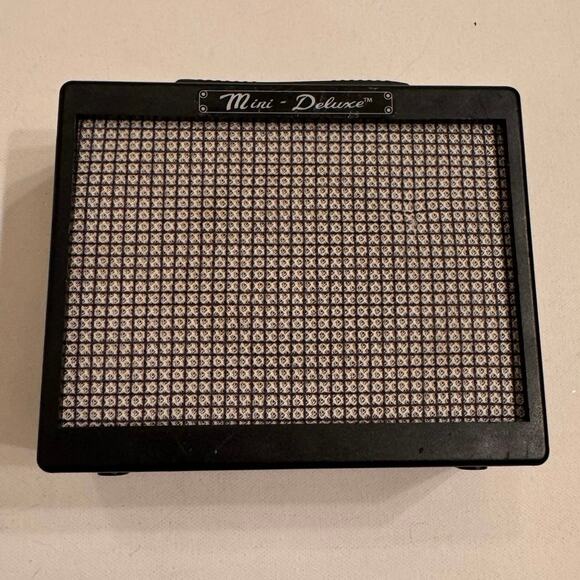 Fender MD-20 Mini Deluxe Travel Practice Amplifier Black No Cord Tested/Works - Picture 1 of 5